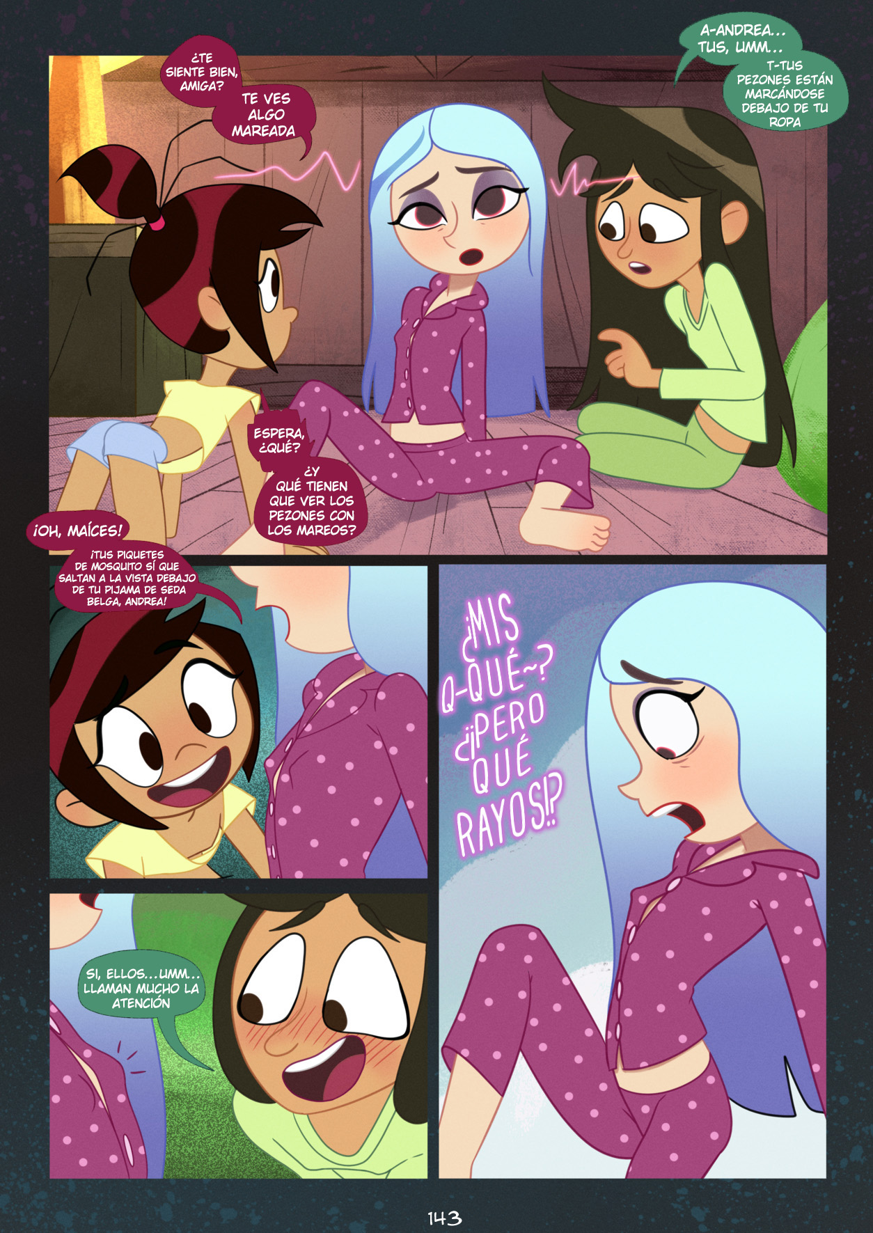 Pijamada de Chicas: Acaba Mal Acaba en Sexo page 5 full