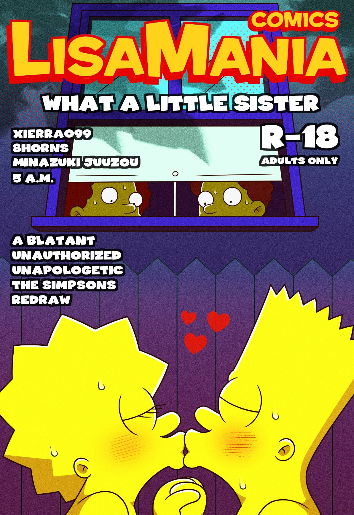 What a little sister. LisaMania 2023 page 1 full