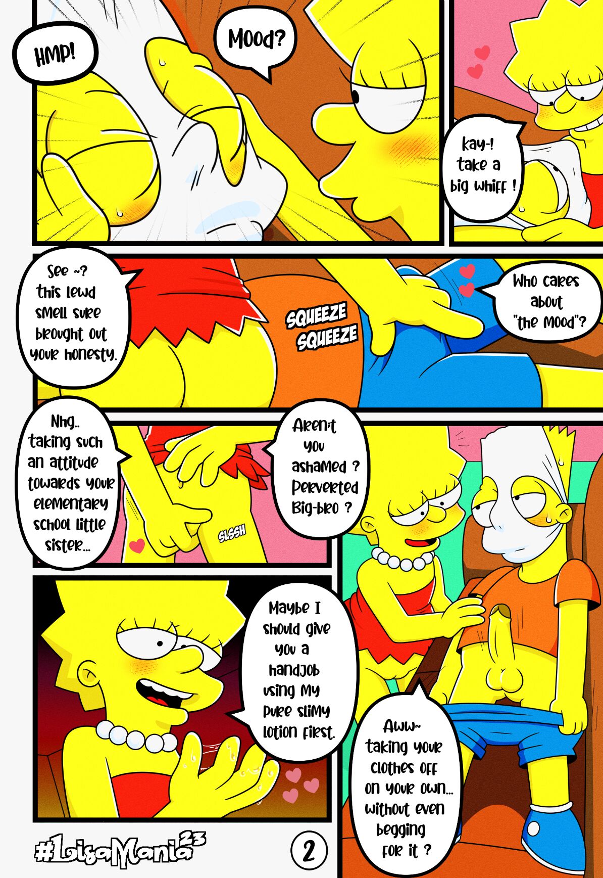 What a little sister. LisaMania 2023 page 3 full