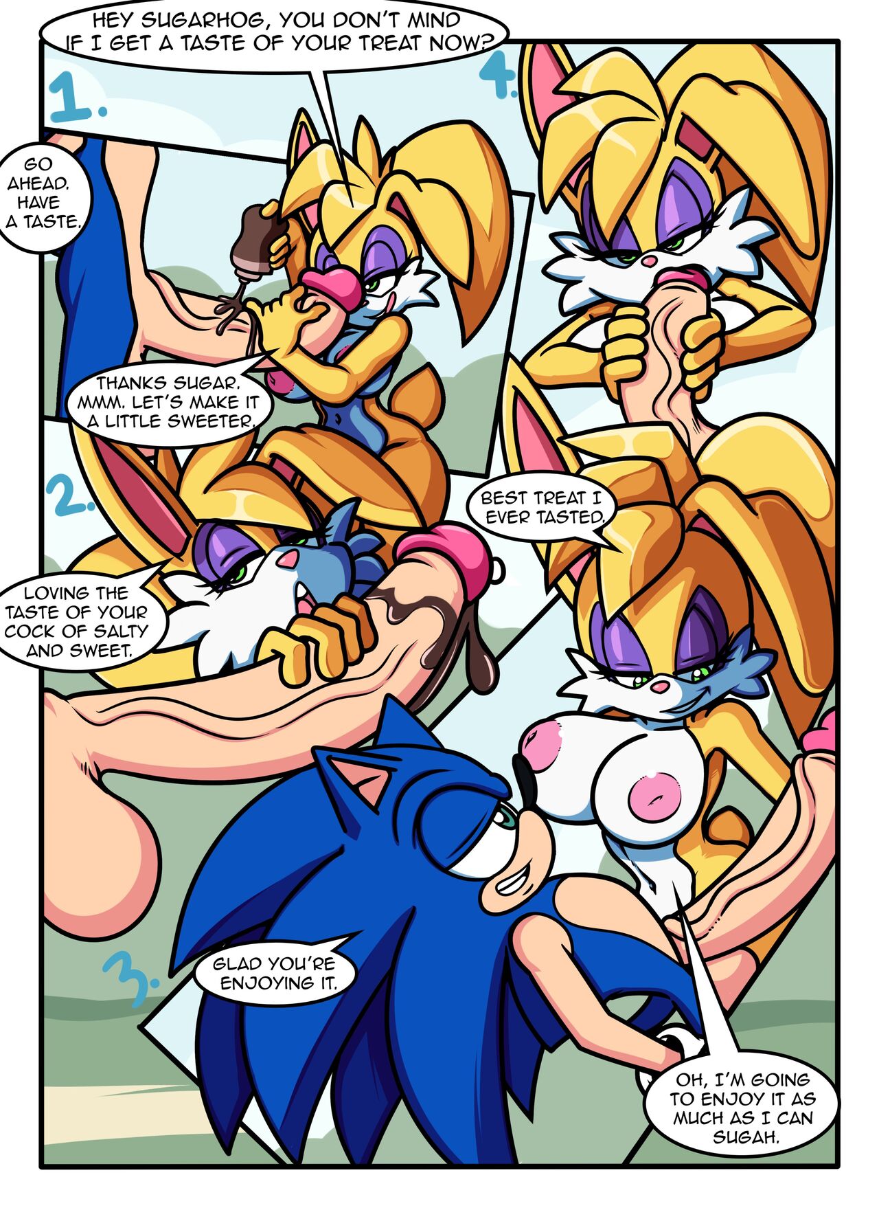 Sonic's Easter Treat page 3 full