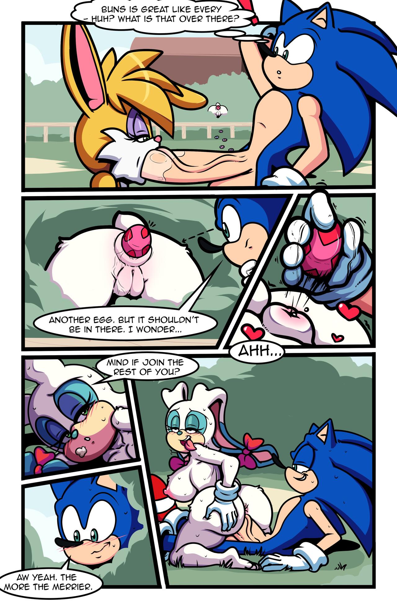 Sonic's Easter Treat page 5 full