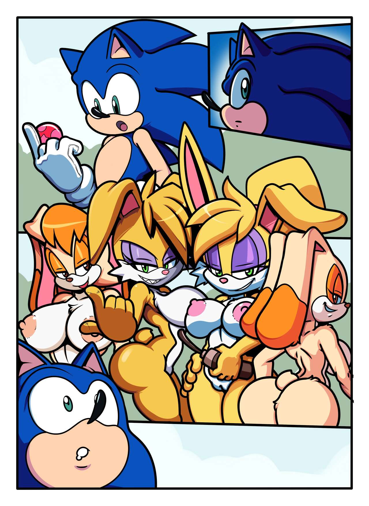 Sonic's Easter Treat page 8 full