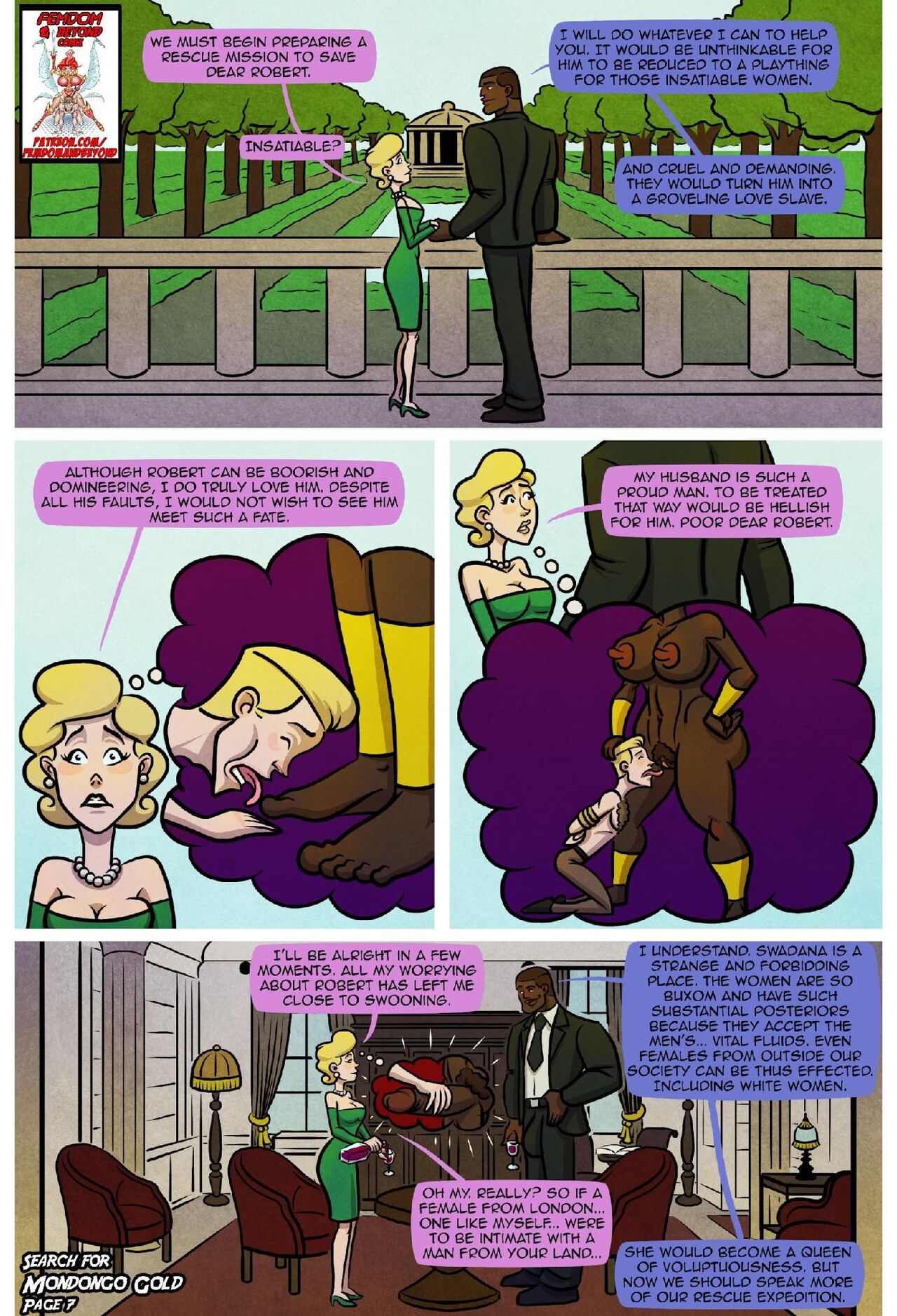 The Search for Mondongo Gold page 8 full
