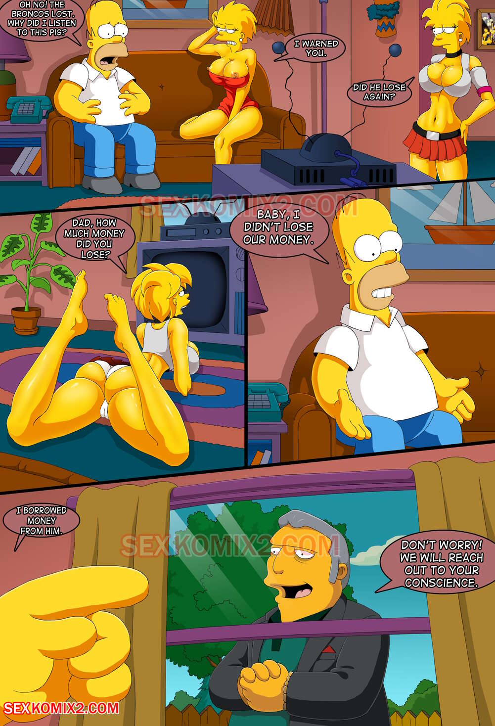 Simpsons. To the planet Orgasmo page 2 full