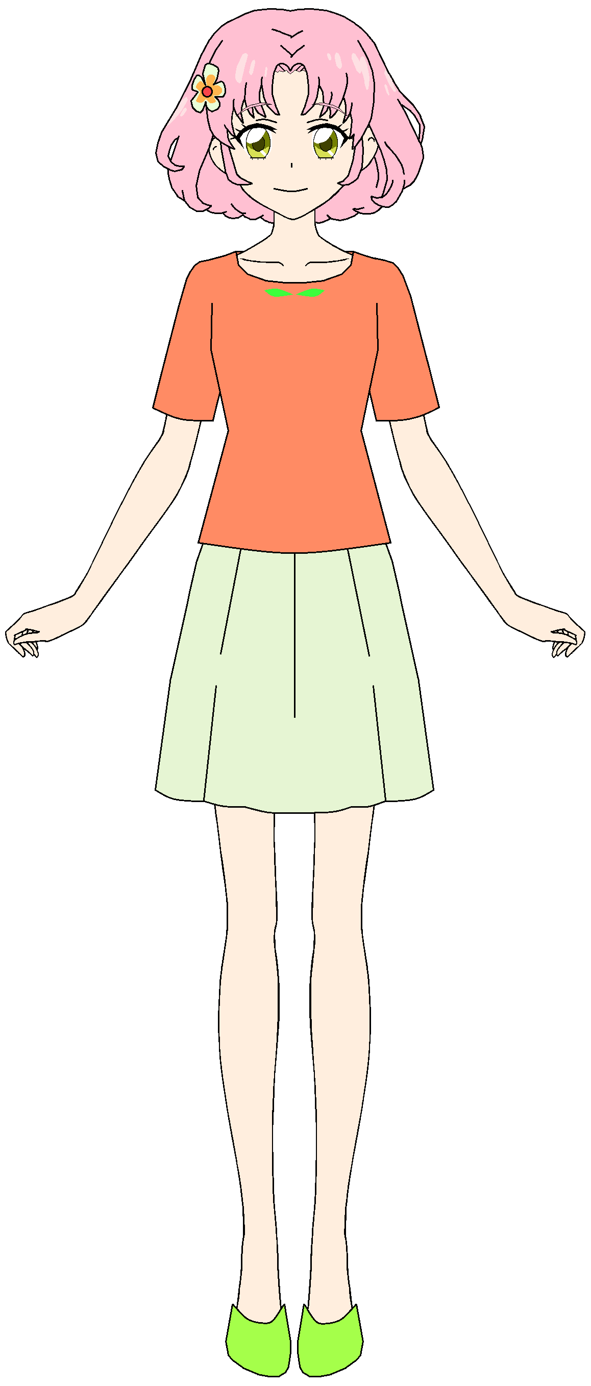 Sakura Kitaōji Outfits Collection 1 page 4 full
