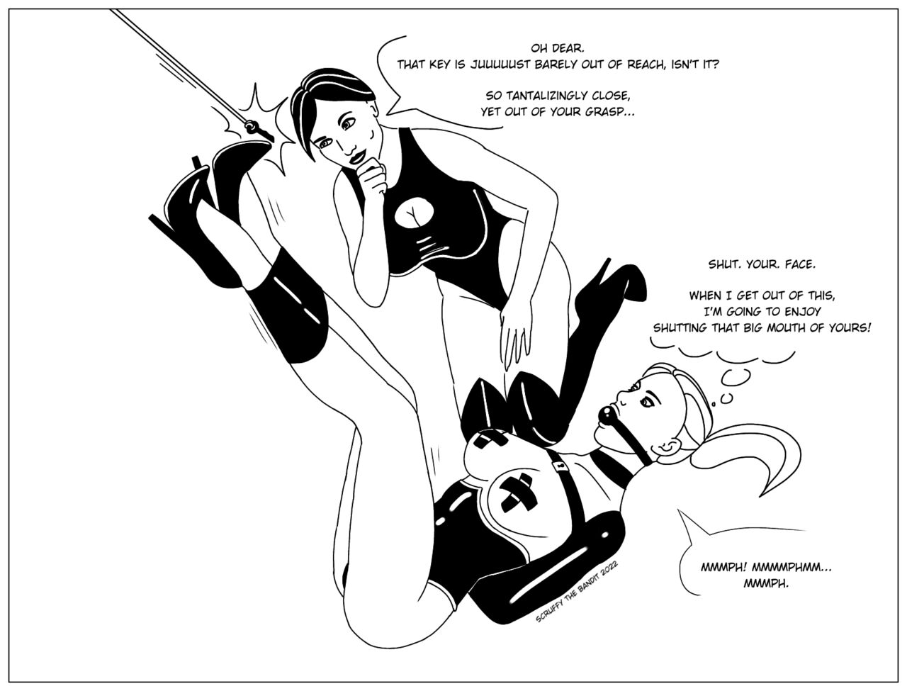 Friendly Competition Among Dommes 1-20 page 1 full