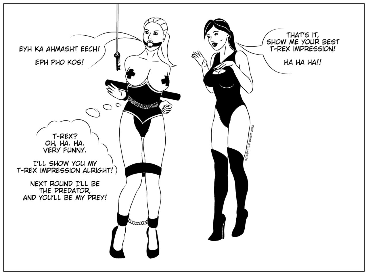 Friendly Competition Among Dommes 1-20 page 9 full