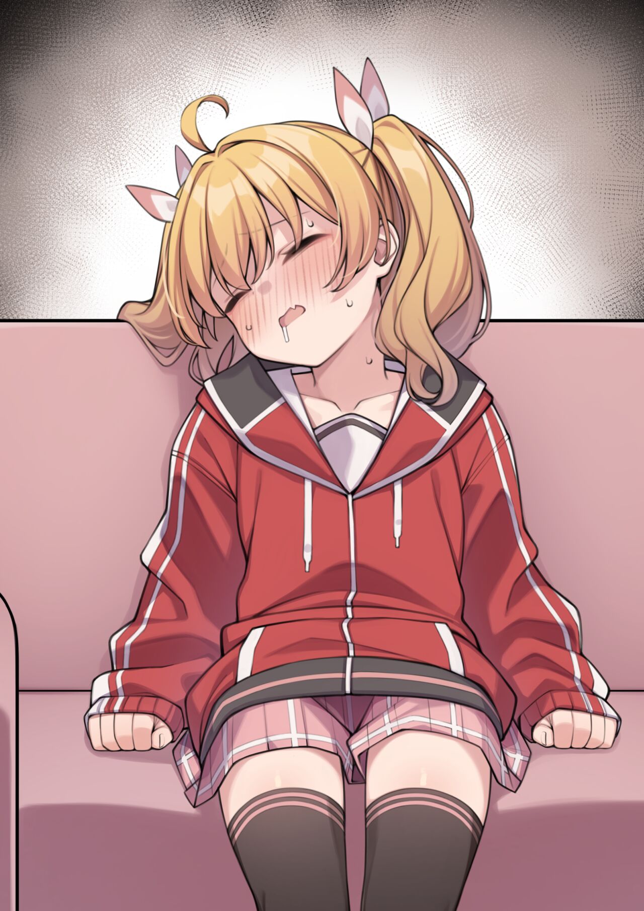 Milk Kirai no Yoshimi o Tetsudatte Ageru Sensei... o Mousou Suru Yoshimi o Byousha Shita E | 우유 싫어하는 요시미를 도와주는 선생님...을 망상하는 요시미를 묘사한 그림 page 6 full