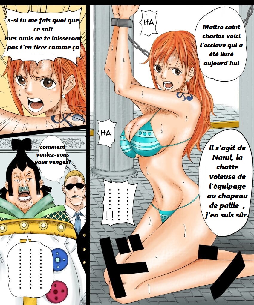 Nami-san Manga  French page 1 full