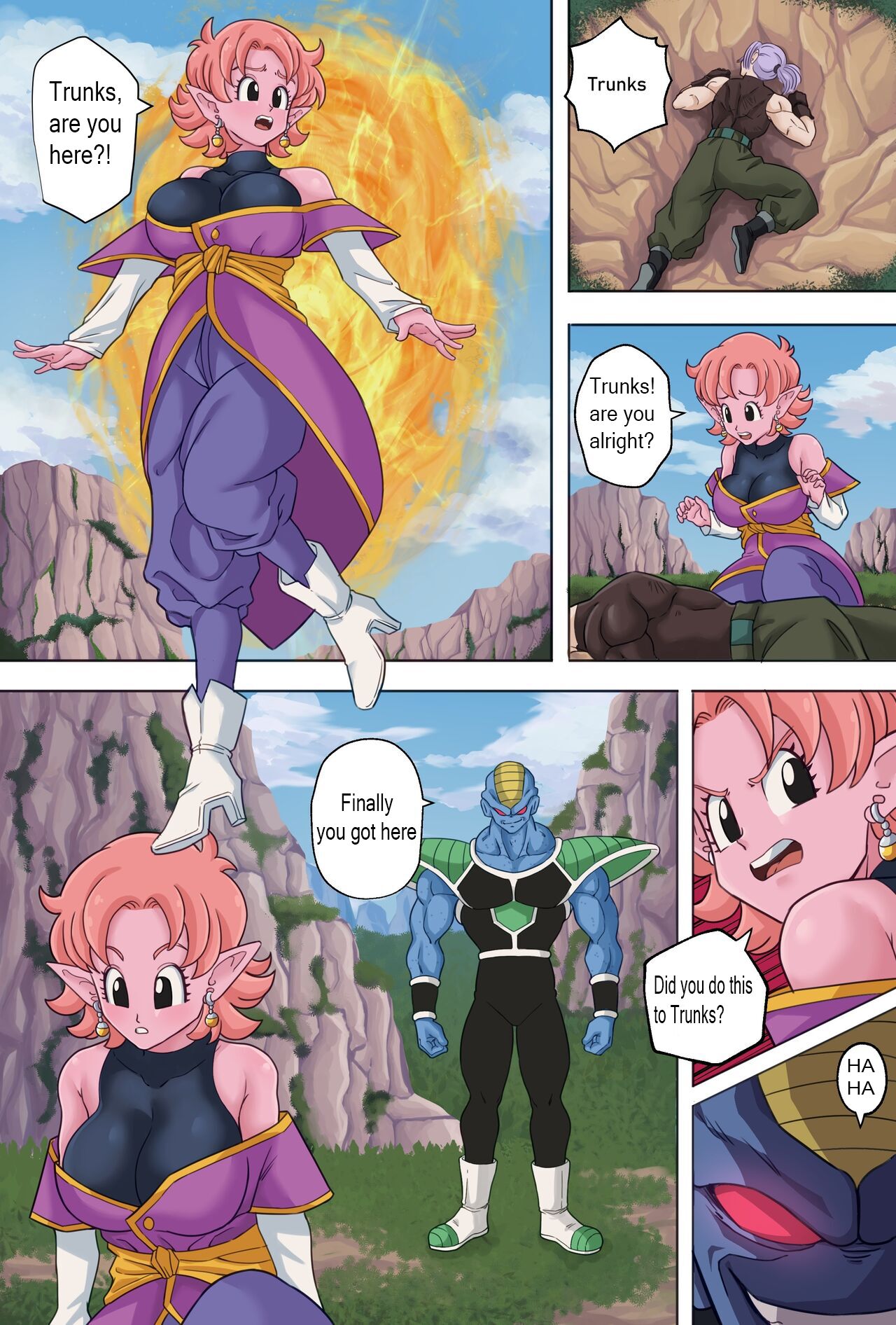 AxlexCima: The Ginyu Saga! Pt.7!   English page 2 full