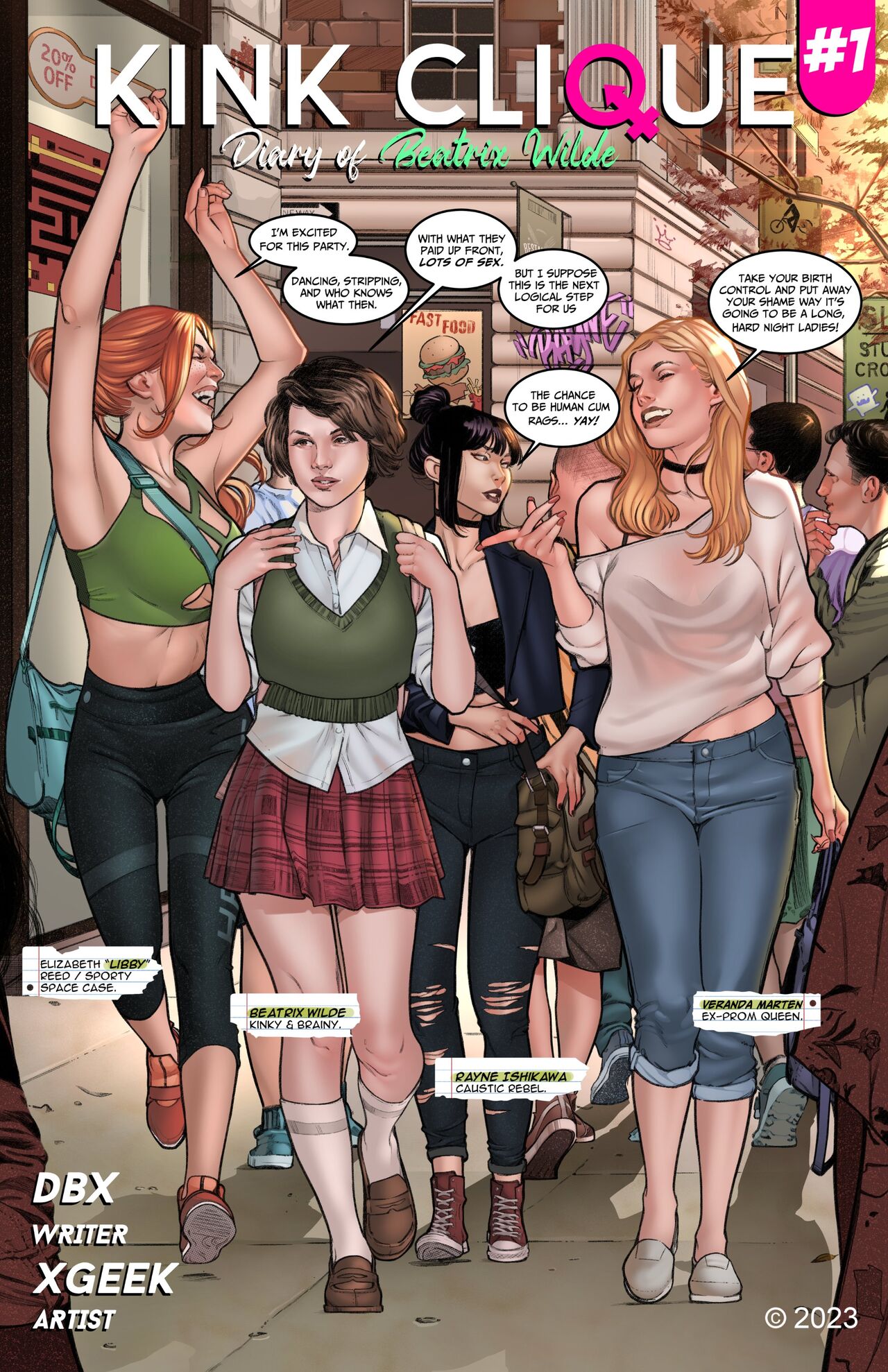 Kink Clique page 1 full
