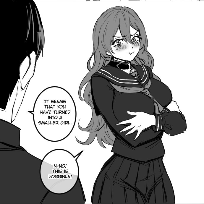 Delinquent to Shy Girl page 8 full