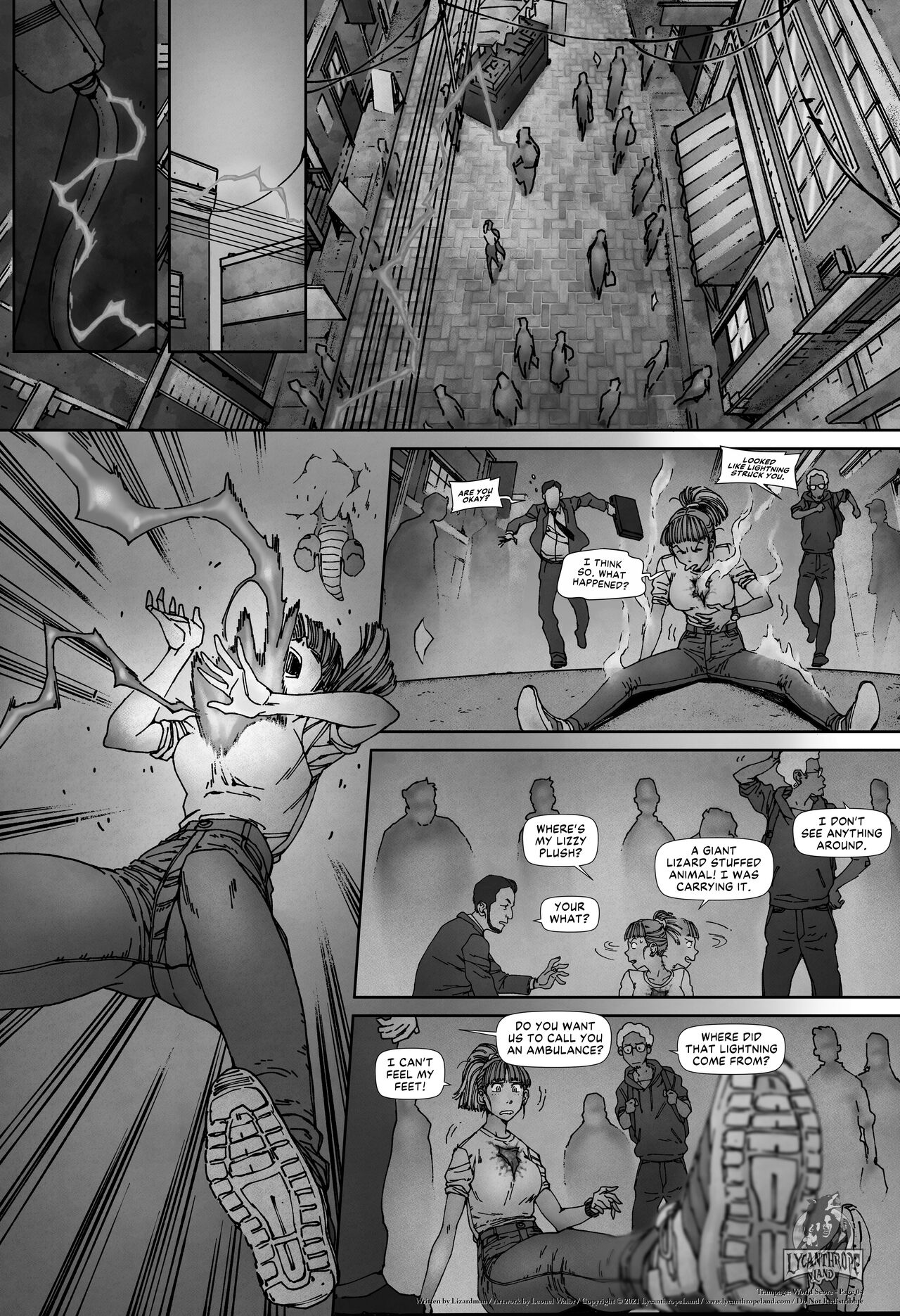 Trampage: World Score - BW page 4 full