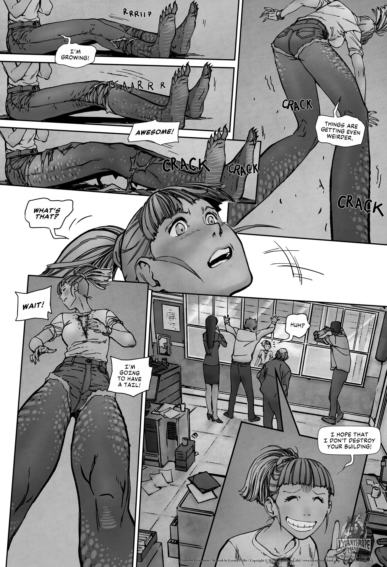 Trampage: World Score - BW page 7 full