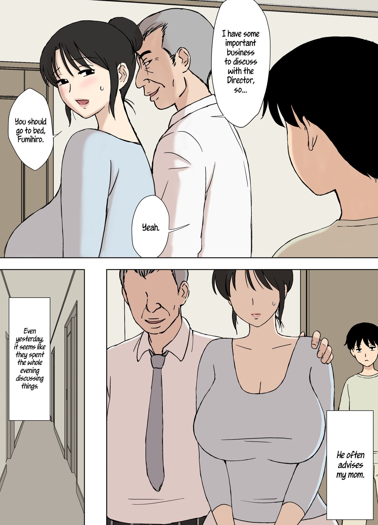 Okaa-san wa Manabu-kun no Iinari Mama | Manabu's Obedient Mother page 5 full