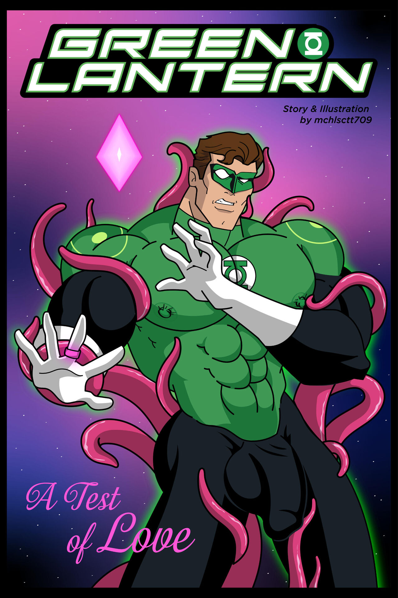 Green Lantern: A Test of Love page 1 full