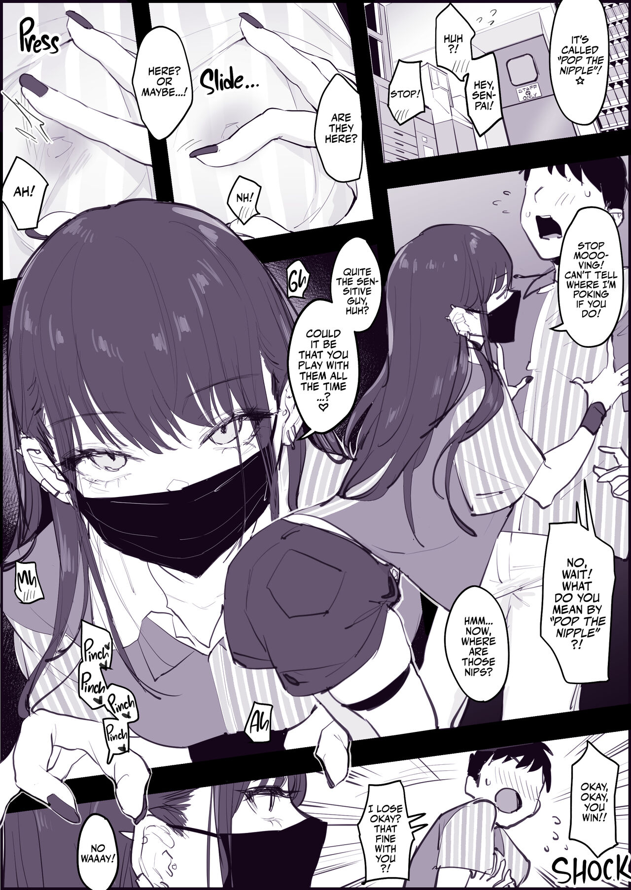 Chikubi Ate Game | Pop the Nipple page 2 full