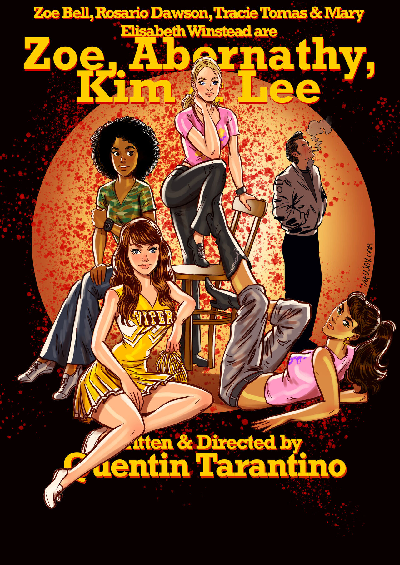 Tarantino Girls page 9 full