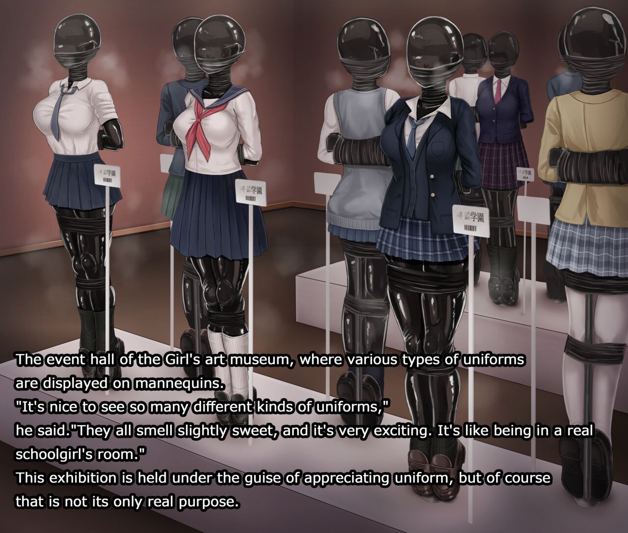 Girls Exhibition Hall: Exhibition of School Uniforms and Machine That Can Only Make Anal Jelly page 2 full