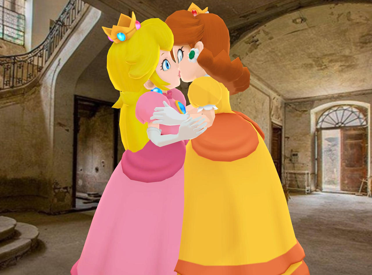 Princess Lesbian Kissing page 1 full