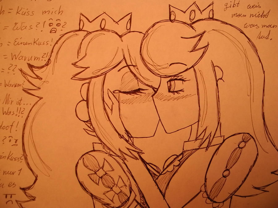 Princess Lesbian Kissing page 2 full
