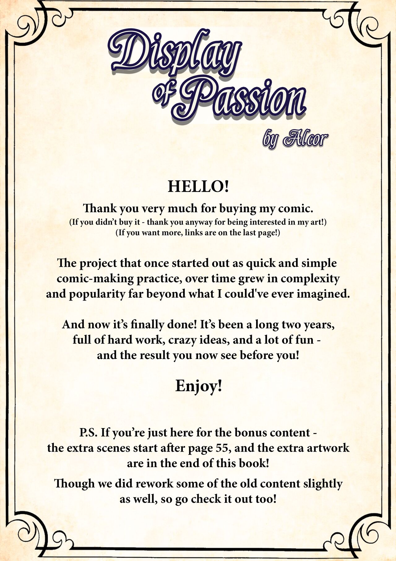 A Display of Passion | Демонстрация страсти page 3 full