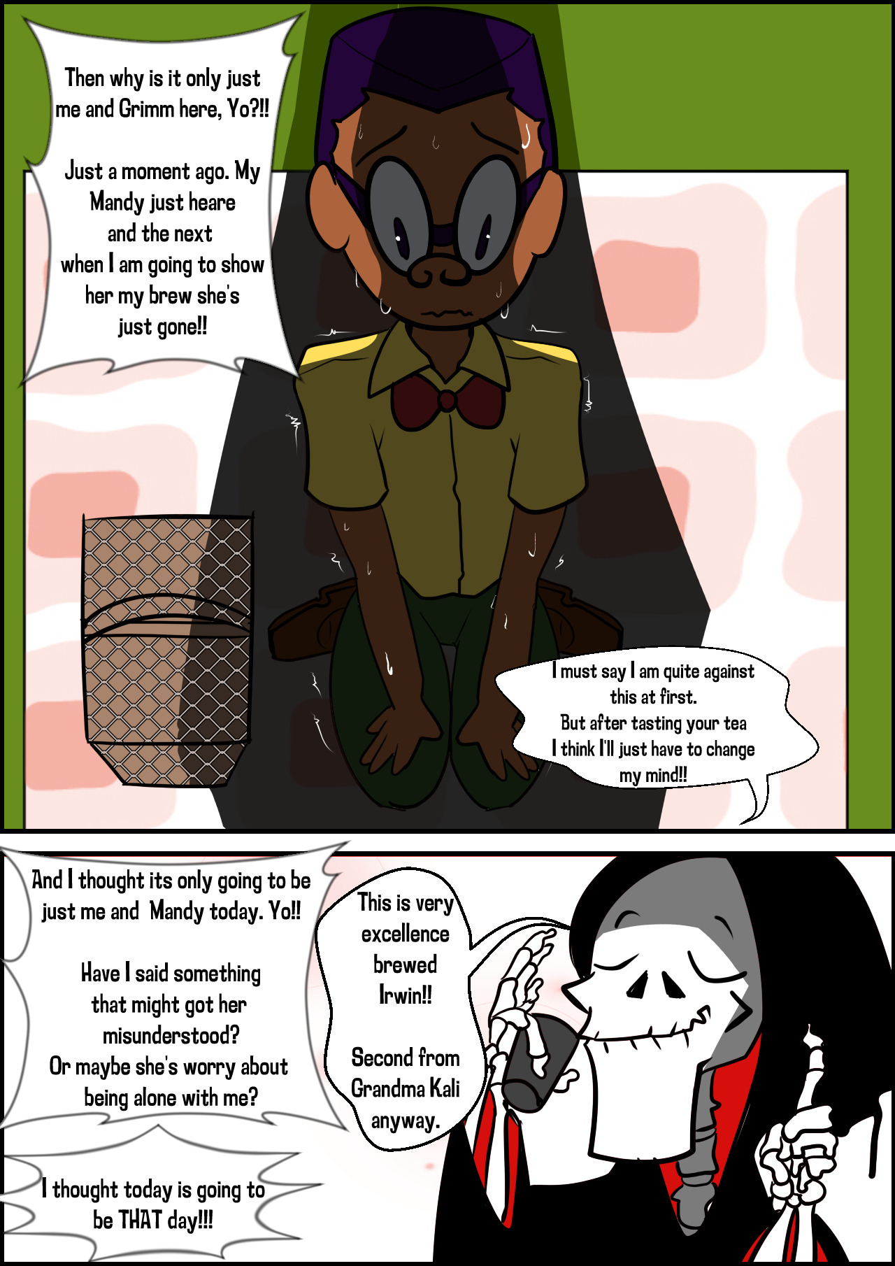 The Grim adventure of Billy and Mandy "Irwin Got a Clue" page 3 full