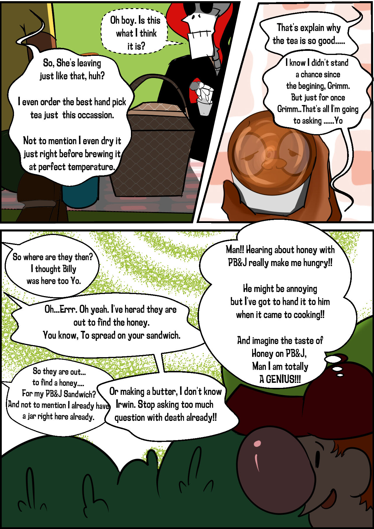 The Grim adventure of Billy and Mandy "Irwin Got a Clue" page 4 full