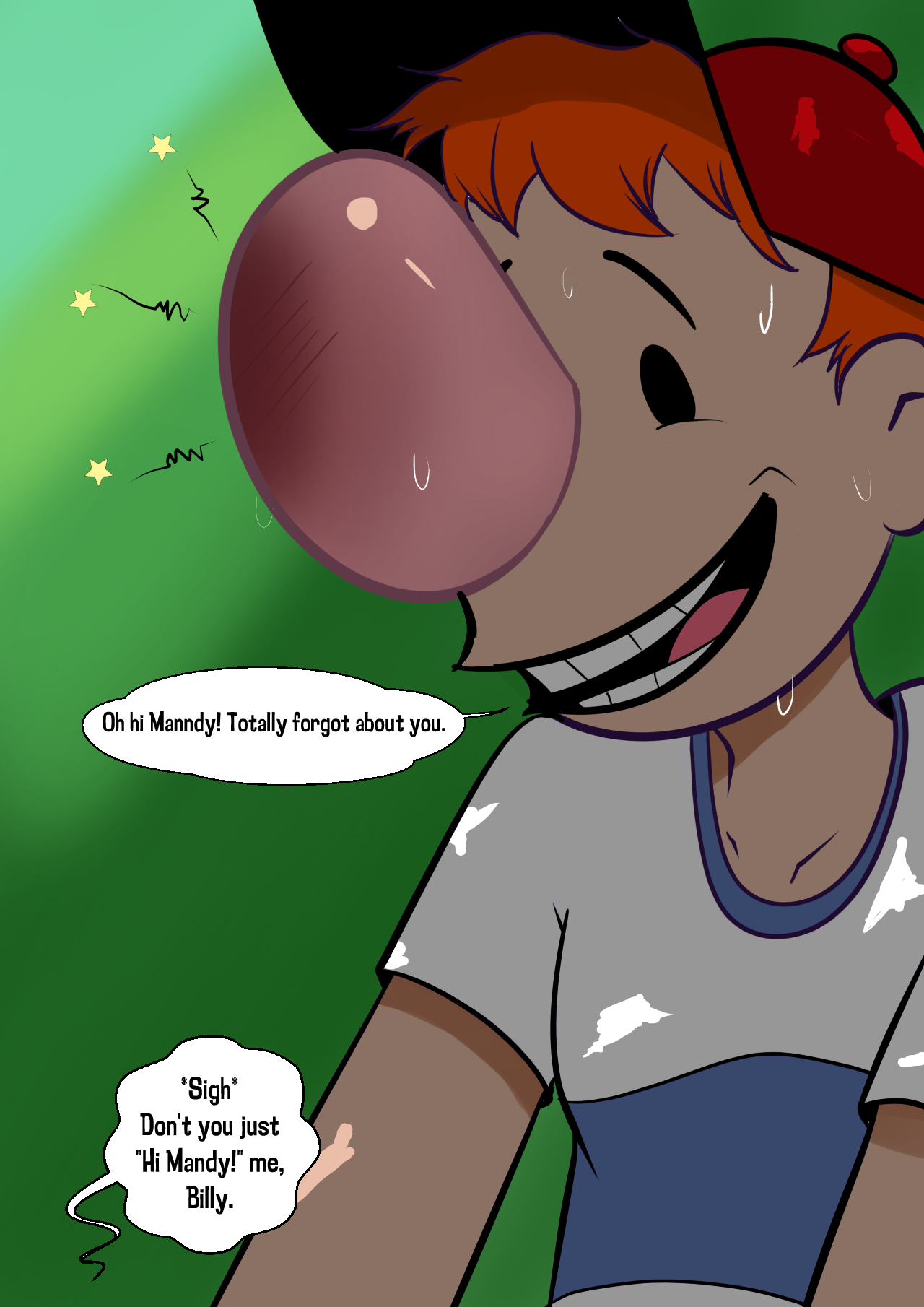 The Grim adventure of Billy and Mandy "Irwin Got a Clue" page 8 full