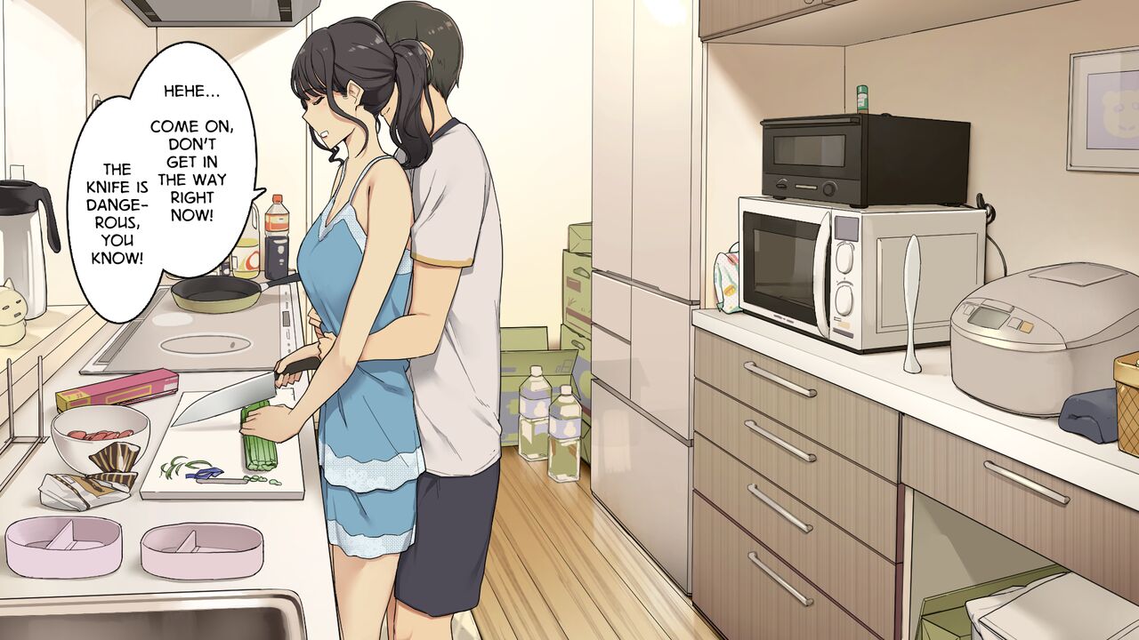 Nani Shite mo Zettai Okoranai Douseichuu no Toshiue Kanojo ni Chokkai Dashitaku Naru Asa | A Morning Trying to Provoke My Older Girlfriend Who Never Gets Angry page 2 full