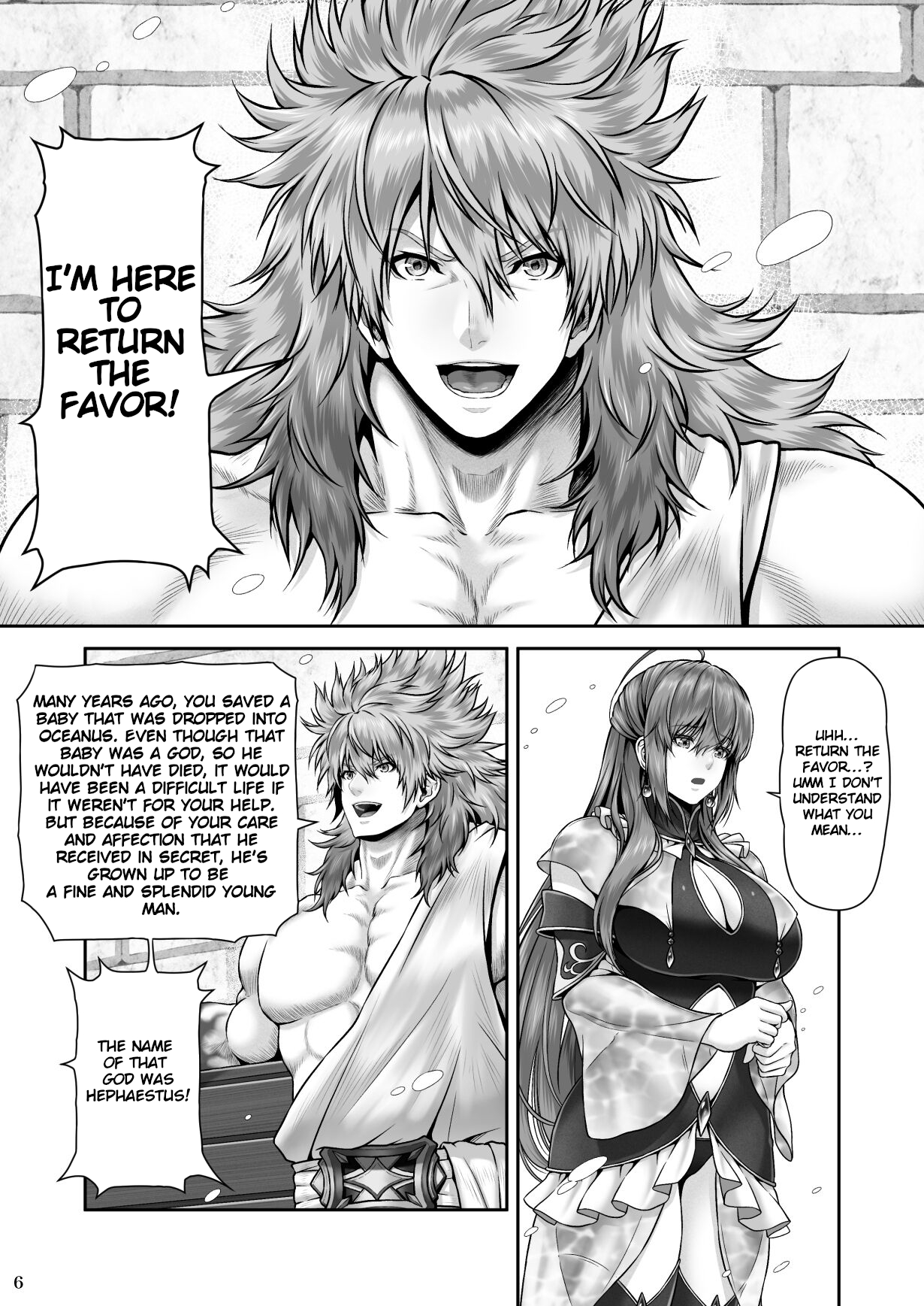 RETURN THE FAVOR ~Ai to Bouyoku no Ongaeshi~ page 8 full