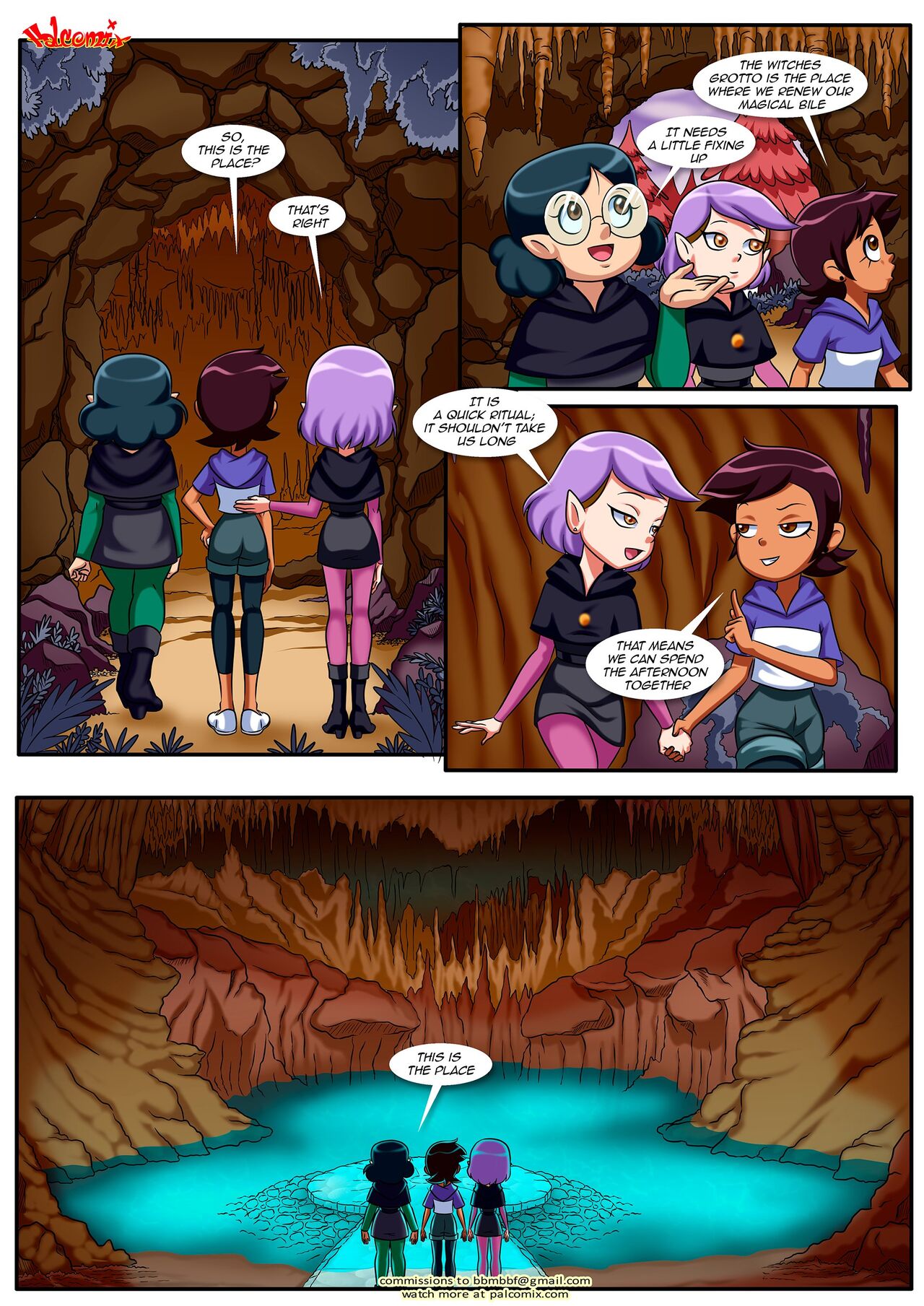 The Owl House - Witch's Grotto page 2 full