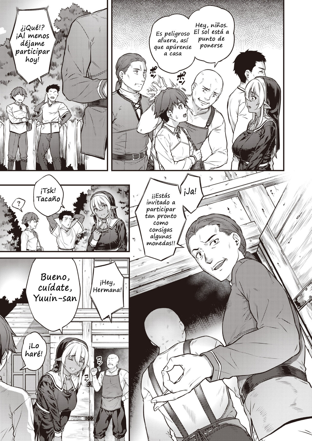 Seikon - The elven sister is dealing with... page 3 full