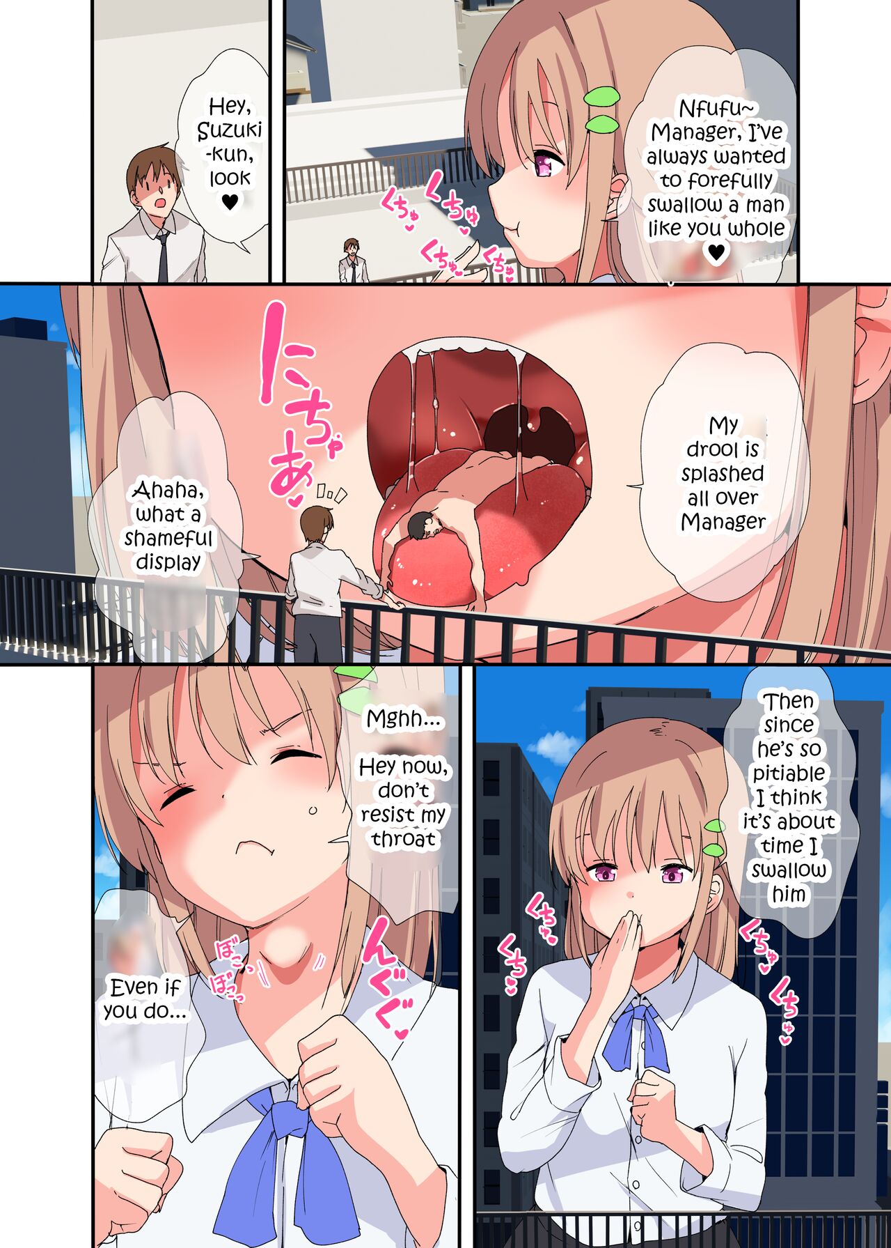 A Story Of A Female Employee Who Swallows The Section Chief She No Longer Needs page 4 full