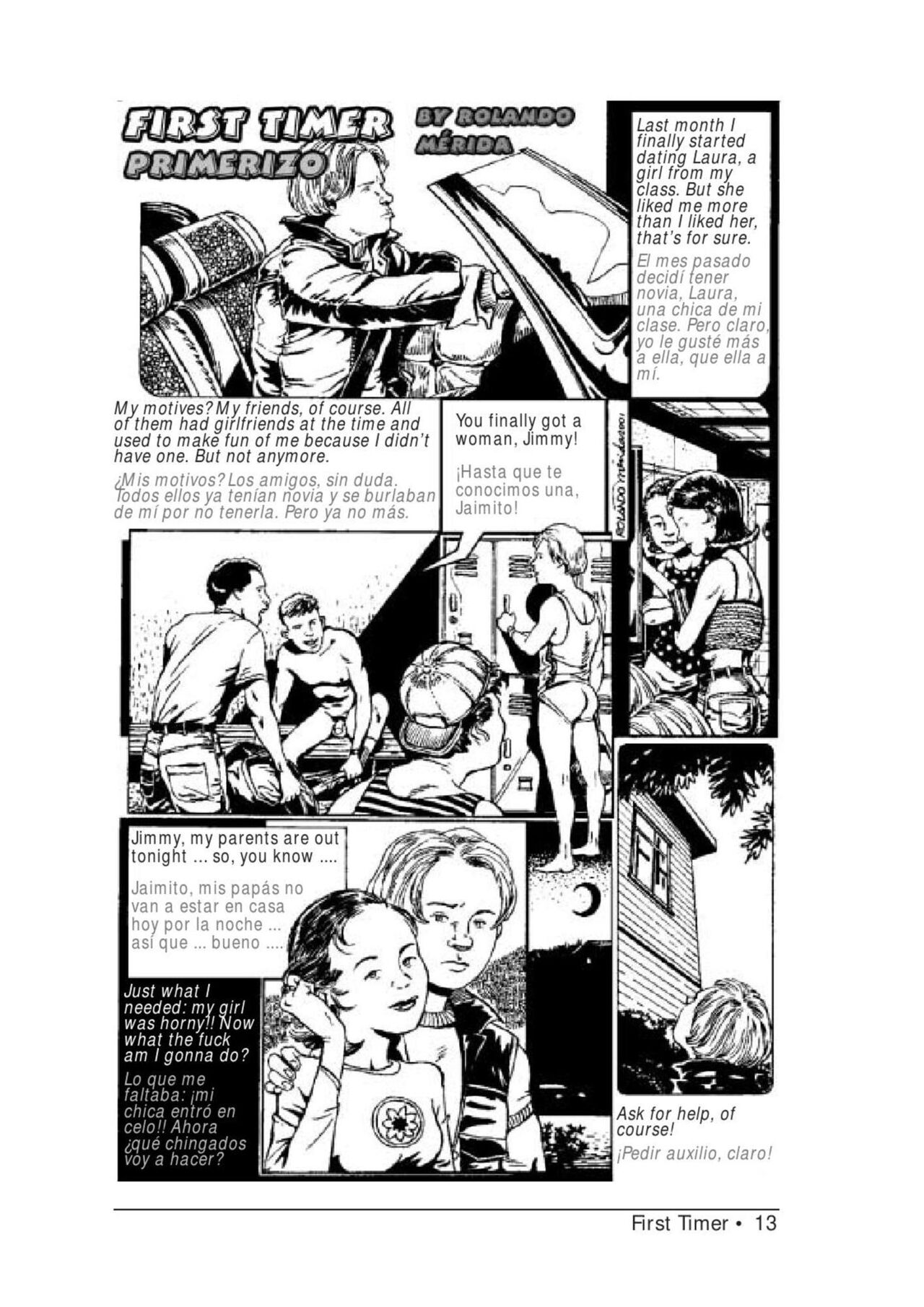 First Timer ~ Primerizo page 1 full