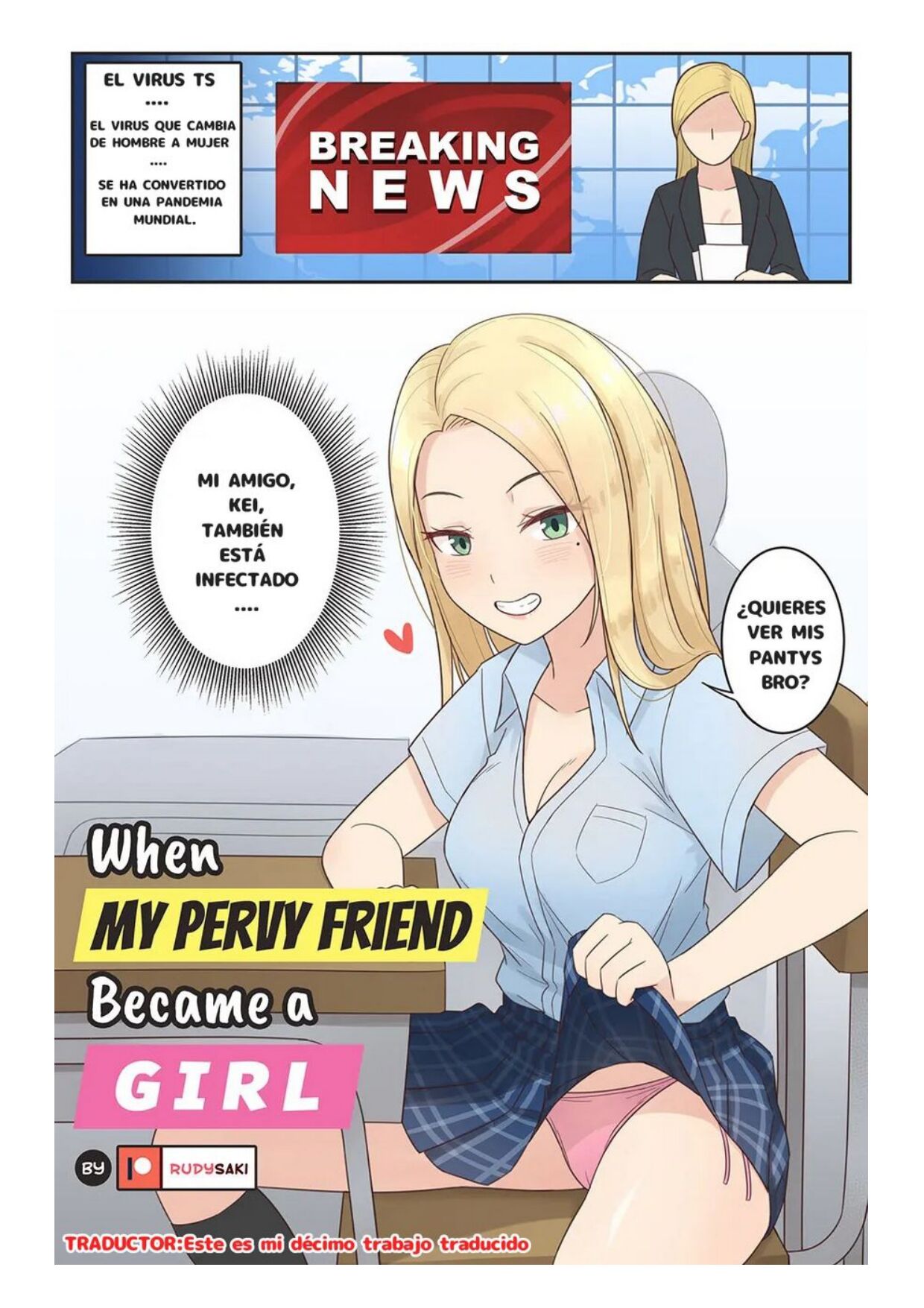 When My Pervy Friend Became a Girl page 1 full