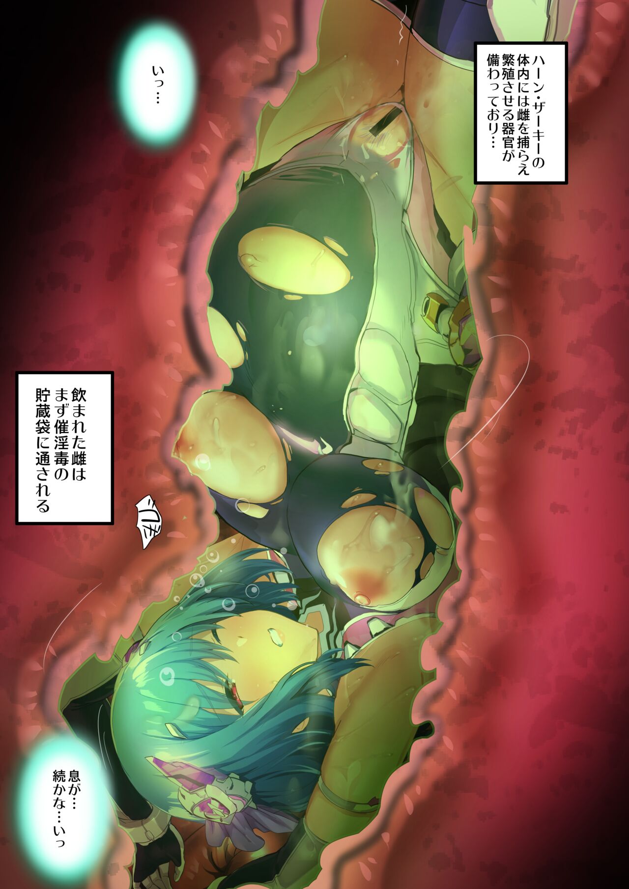『ヒロイン受胎命令・魔導神姫狩り編 ハーン・ザーキー後編』 page 8 full