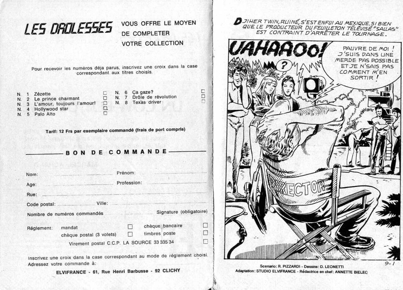 PFA - Les drôlesses #09 Un cow-boy de rêve - b Mondanités page 3 full