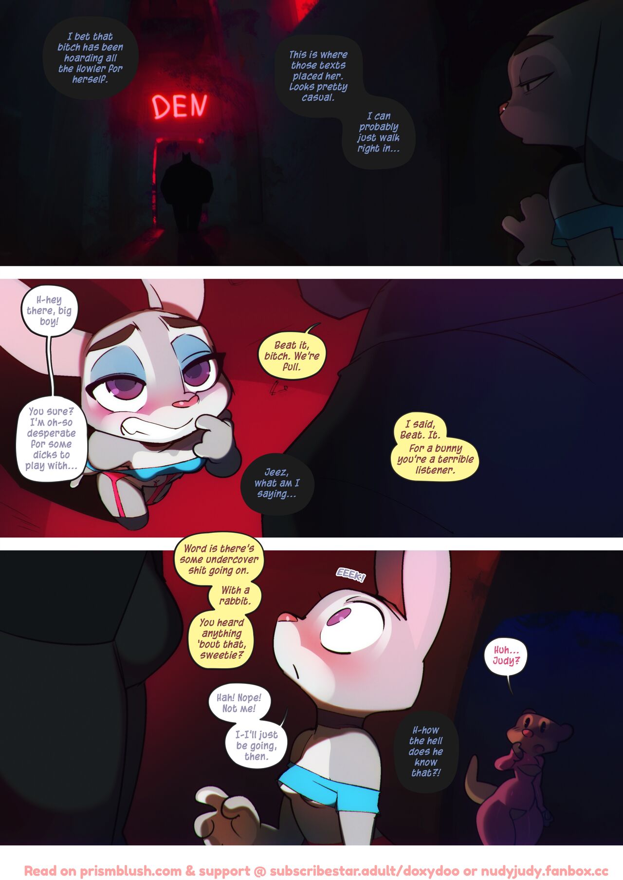 Rock Bottom Girls page 10 full