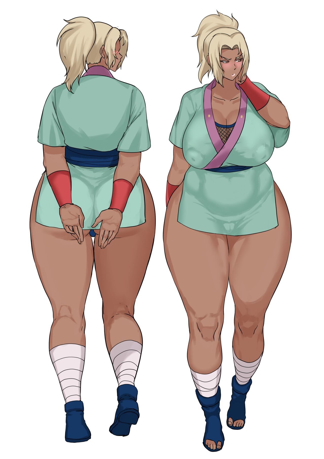 Tsunade With Her Young Outfit page 7 full