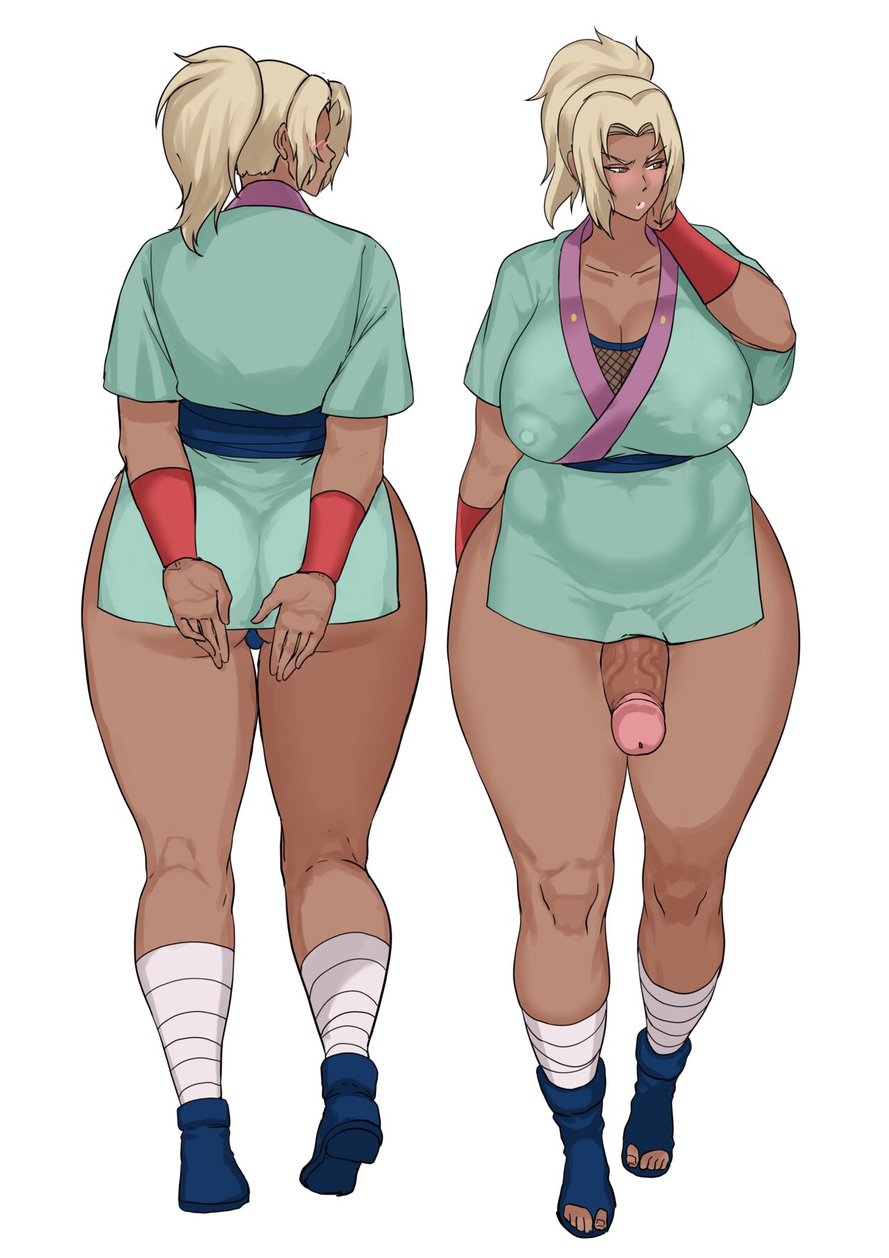 Tsunade With Her Young Outfit page 8 full