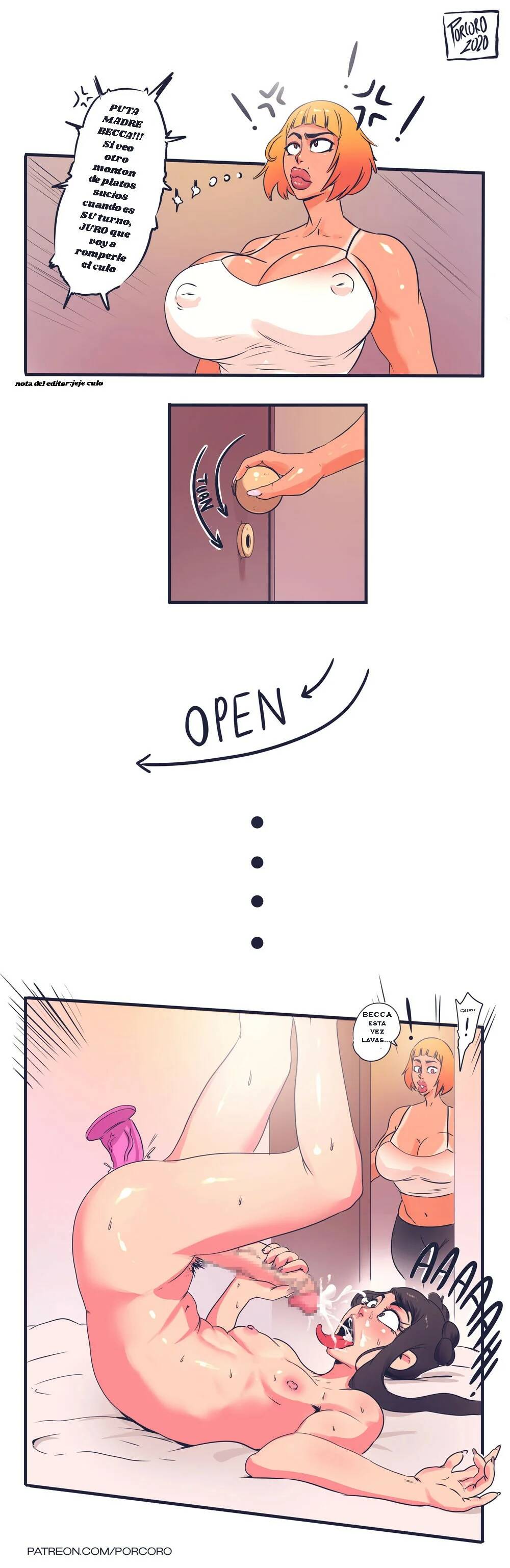 Becca and her Roommate page 2 full