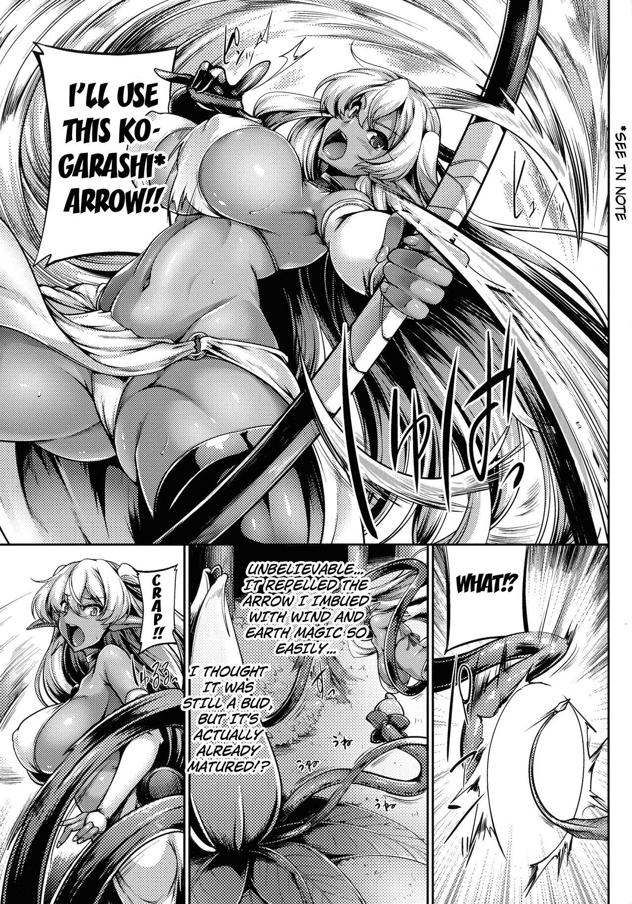 Soukoku Elf to Aruraune | A Dark Elf and a Mandrake page 3 full