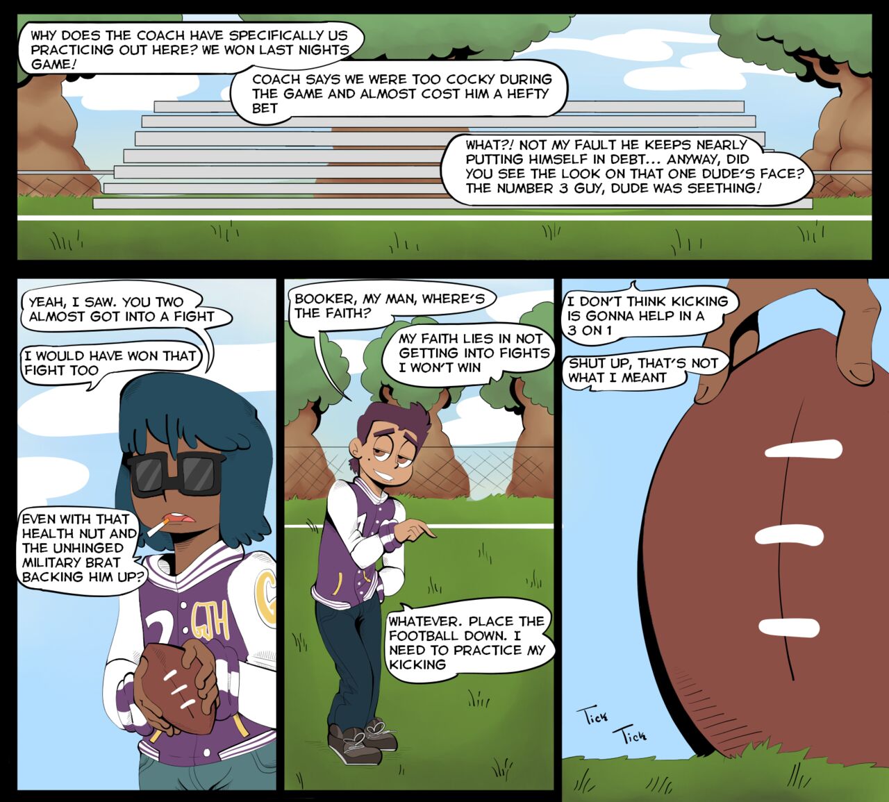 The Sinclairs & Eclairs: Family Discussion page 1 full