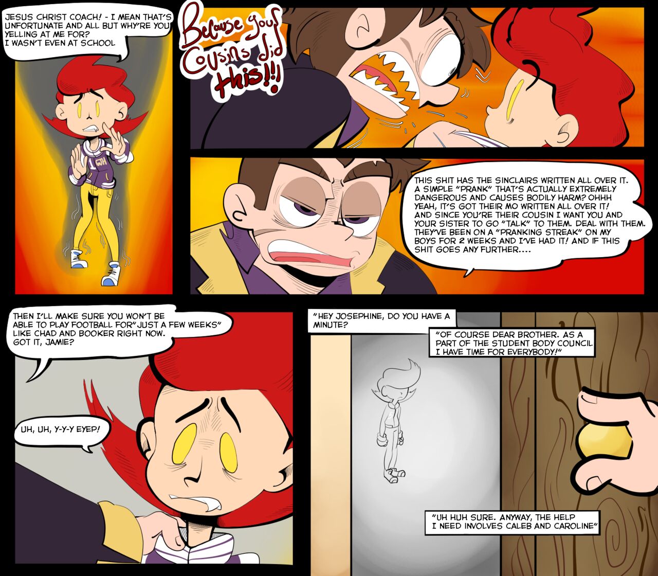 The Sinclairs & Eclairs: Family Discussion page 4 full