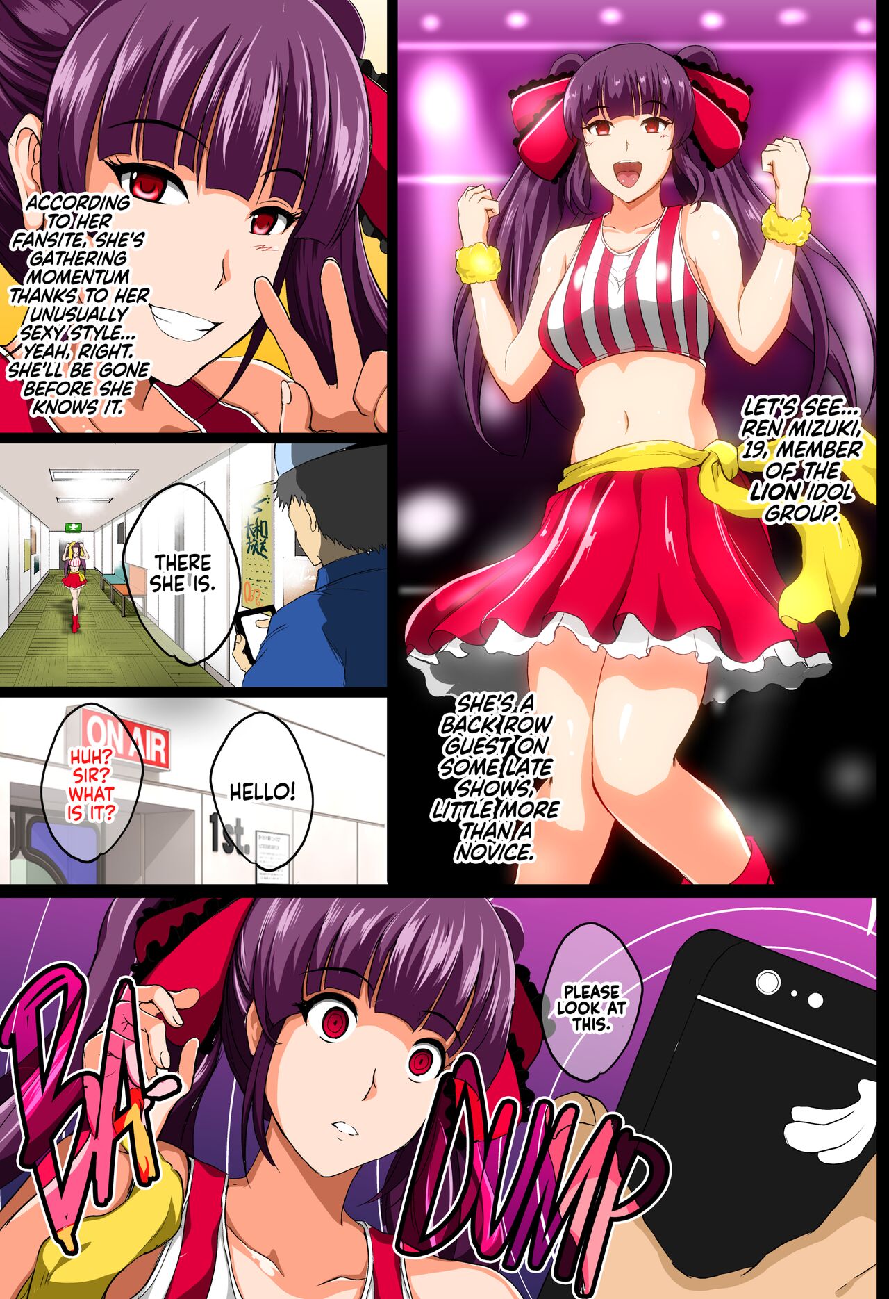 Saimin Appli de Geinou S-kyuu Onna o Haramase Harem page 8 full