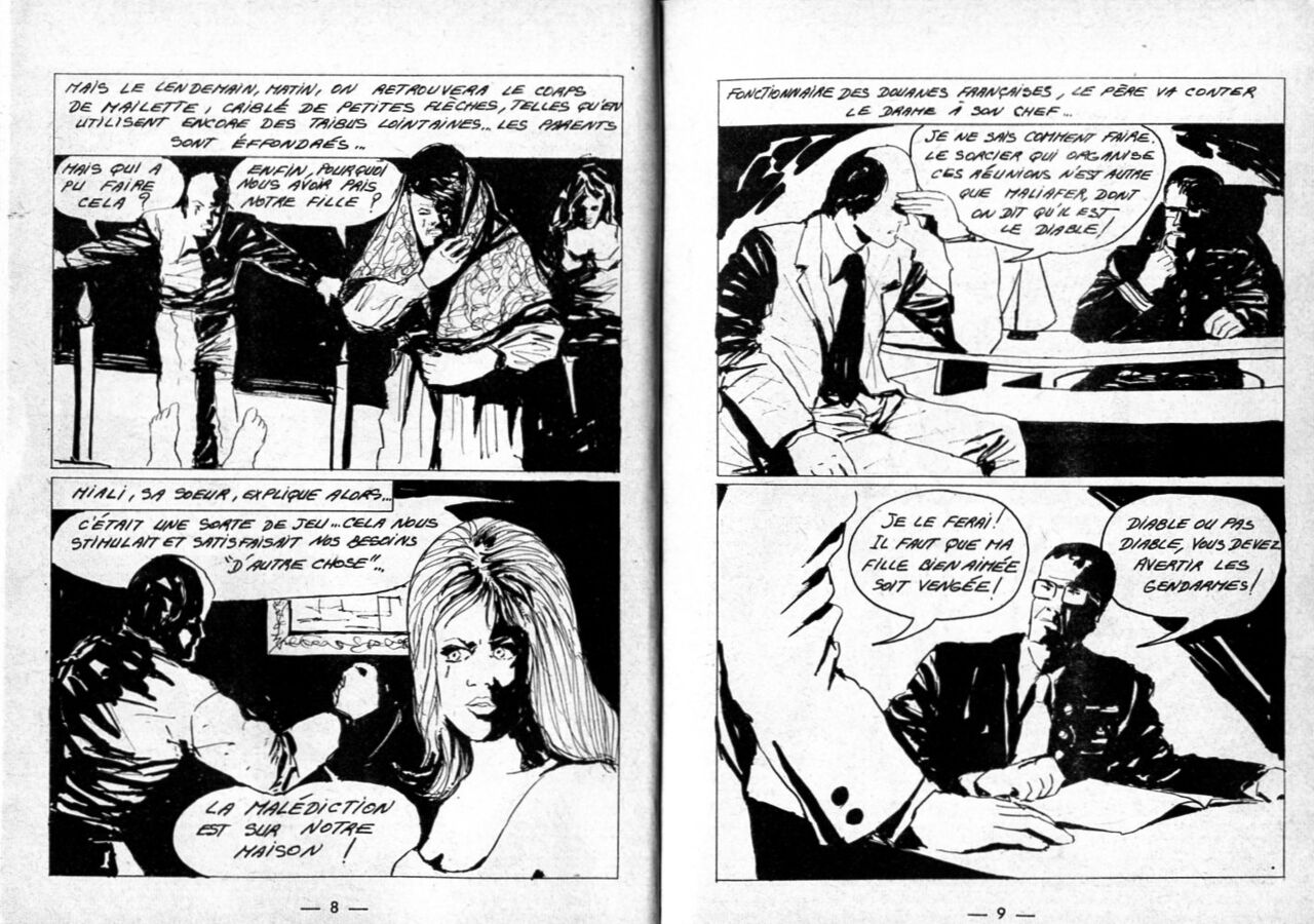 PFA - Frissons #07 Danse pour satan - b L'inspecteur Bethomieu page 6 full
