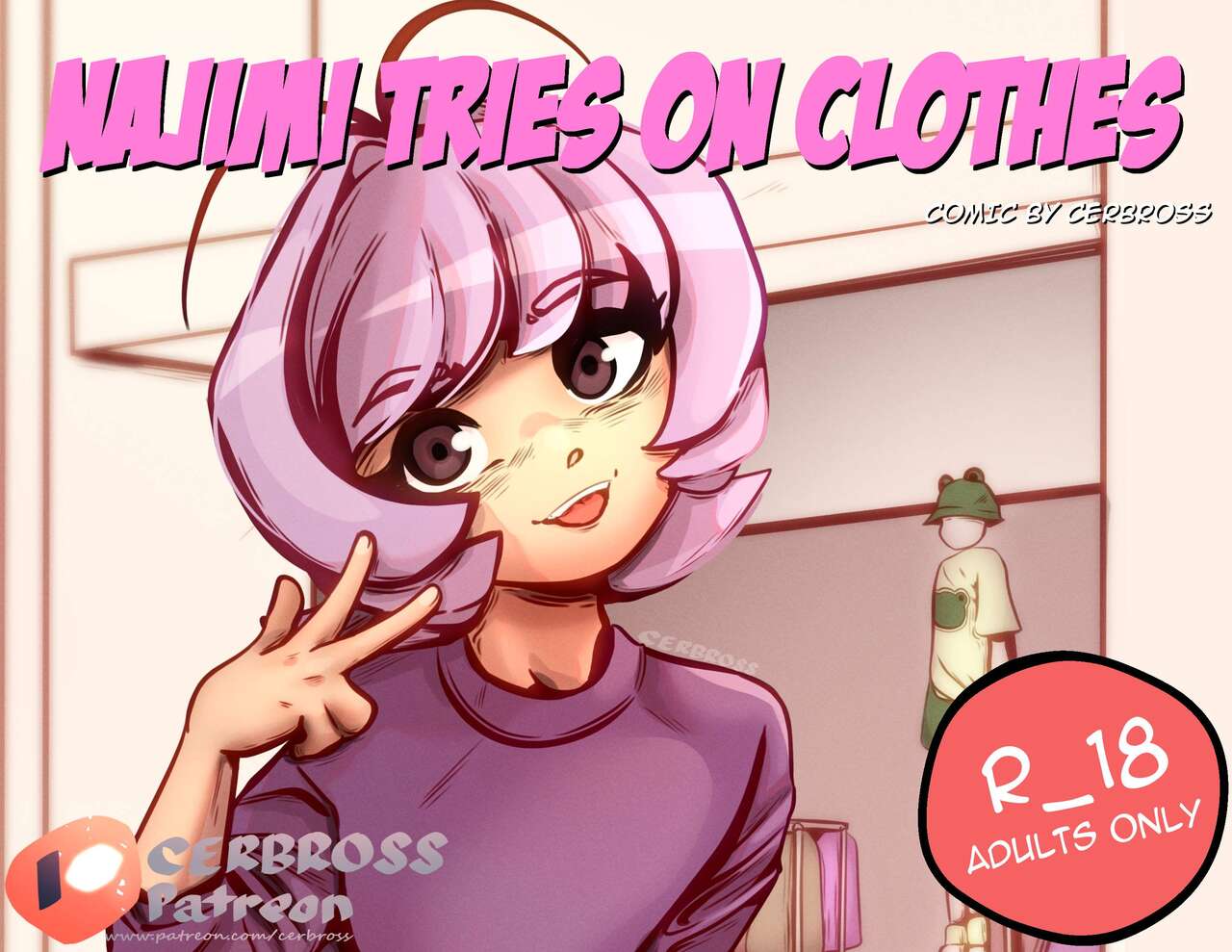 Najimi Tries On Clothes page 1 full