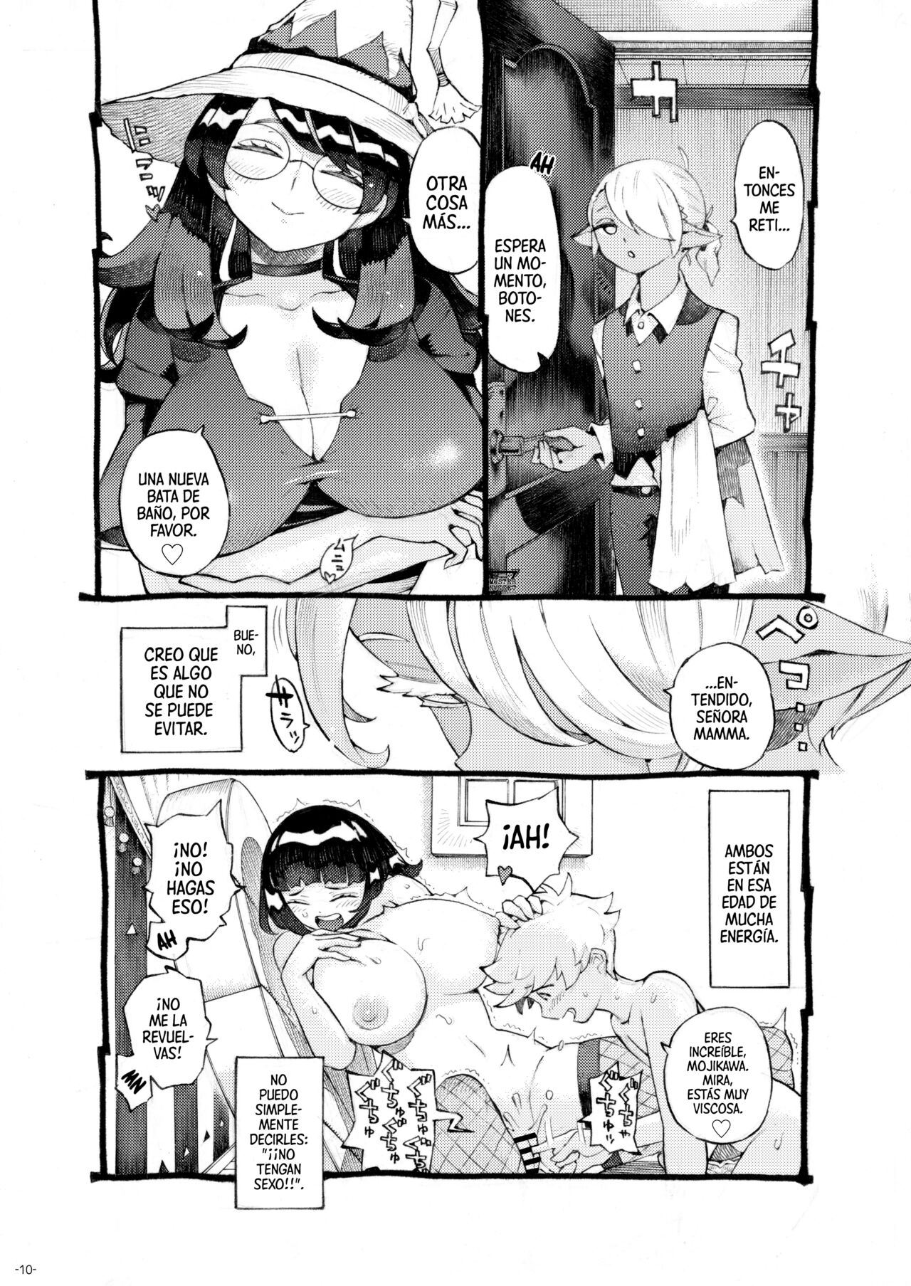 Majo wa Kekkyoku Sono Kyaku to 4 ~Mama Hen~ | La Bruja Terminó Con Su Cliente 4 ~Edición Mamá~ page 10 full