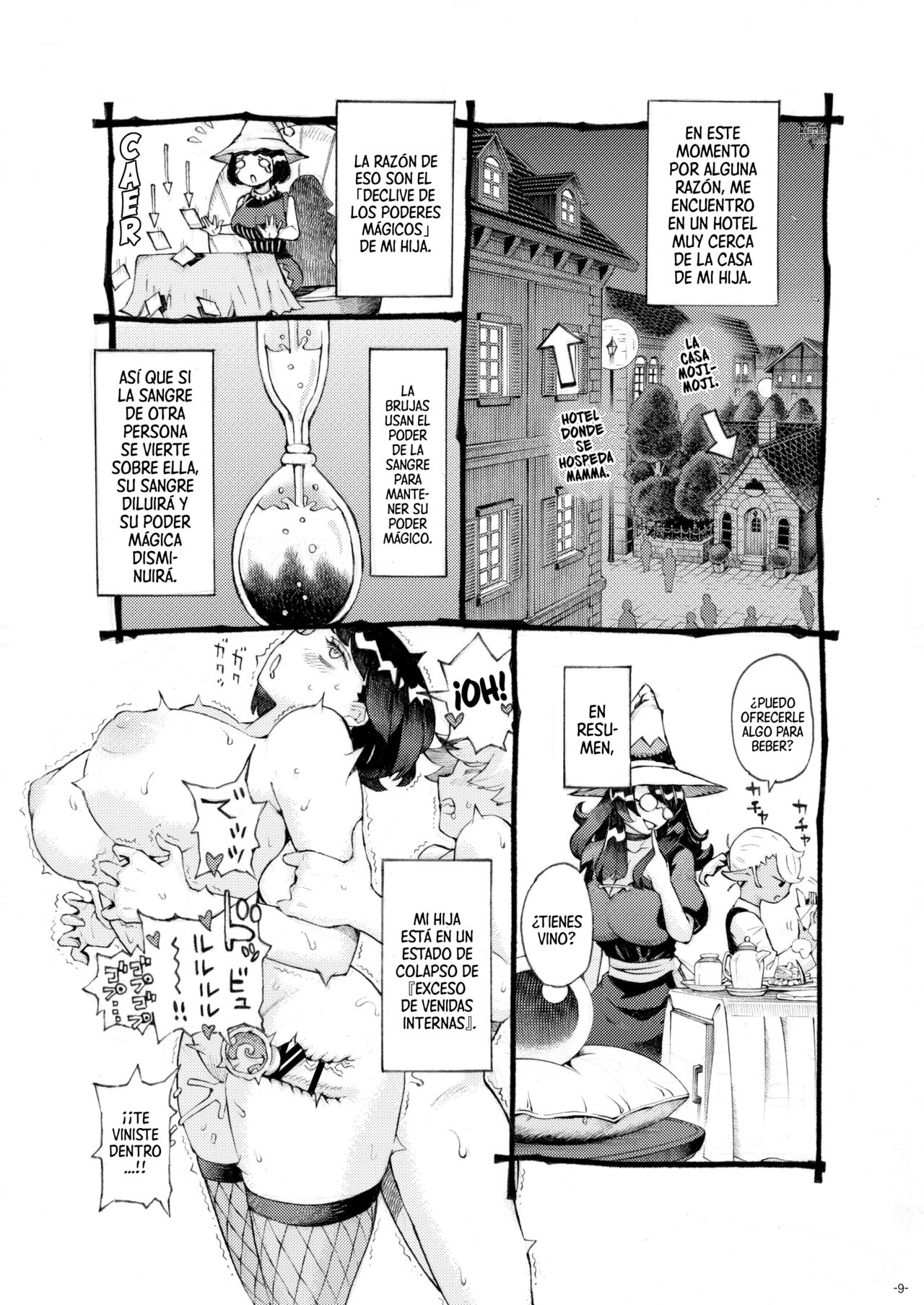 Majo wa Kekkyoku Sono Kyaku to 4 ~Mama Hen~ | La Bruja Terminó Con Su Cliente 4 ~Edición Mamá~ page 9 full